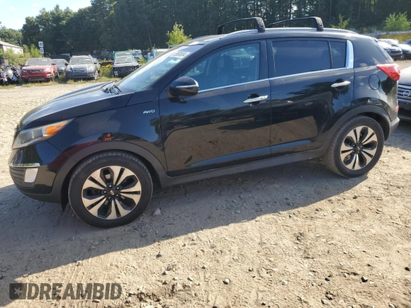 2013 Kia Sportage SX with VIN KNDPCCA6XD7388555, listed as a Copart auction lot 69690804 with 123,061 mi miles and Clean Title. Bid and sale history available at carsss.com. Image 1.