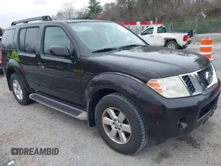 2011 Nissan Pathfinder LE z VIN 5N1AR1NN5BC634583, wystawiony jako IAAI lot #41927831 z przebiegiem 317 287 mil mil oraz . Historia ofert i sprzedaży dostępna na DreamBid. Obrazek 1.