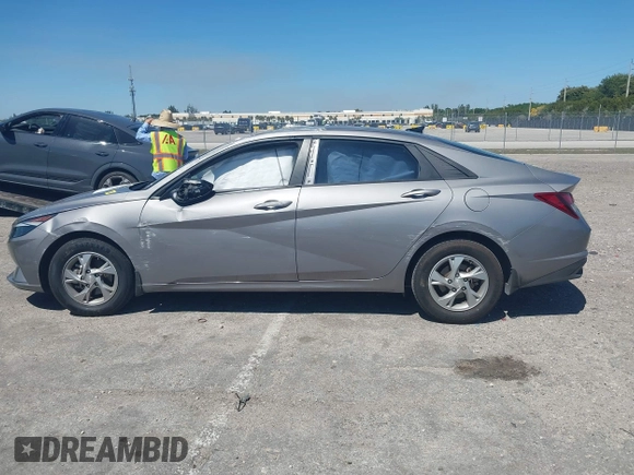 2023 Hyundai Elantra SE with VIN KMHLL4AG9PU483378, listed as a IAAI auction lot 41763542 with 44,730 mi miles and . Bid and sale history available at DreamBid. Image 14.