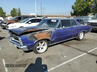 1965 Pontiac GTO z VIN 237375Z113429, wystawiony jako Copart lot #72978754 z przebiegiem Nie podano mil oraz Szkoda całkowita • Salvage title. Historia ofert i sprzedaży dostępna na DreamBid. Obrazek 1.