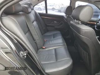 2003 BMW 5 Series 525i with VIN WBADT334X3GF43957, listed as a Copart auction lot 47324795 with 167,248 mi miles and Salvage Title. Bid and sale history available at carsss.com. Image 10.