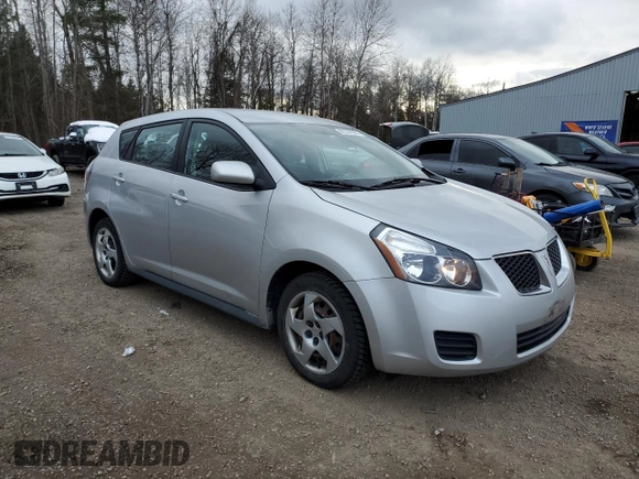 2009 Pontiac Vibe w/1SA with VIN 5Y2SP678X9Z431392, listed as a Copart auction lot 82357514 with 128,854 mi miles and Clean Title. Bid and sale history available at carsss.com. Image 4.