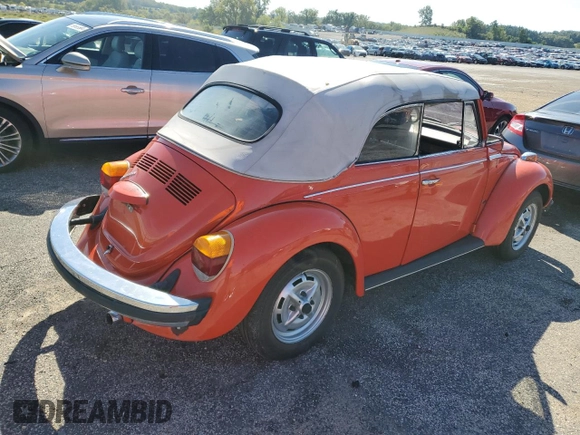 1979 Volkswagen Beetle with VIN 1592043782, listed as a Copart auction lot 68720654 with 85,092 mi miles and Clean Title. Bid and sale history available at DreamBid. Image 3.