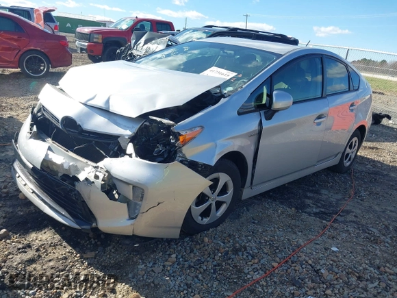 2013 Toyota Prius One with VIN JTDKN3DU4D5626877, listed as a IAAI auction lot 41731615 with 137,394 mi miles. Bid and sale history available at carsss.com. Image 20.