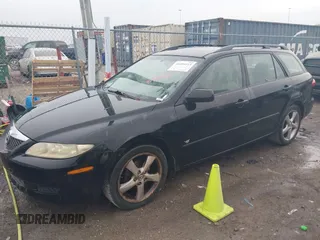 2005 Mazda 6 Sport S with VIN 1YVHP82D655M62144, listed as a IAAI auction lot 41495413 with 215,394 mi miles and . Bid and sale history available at DreamBid. Image 2.
