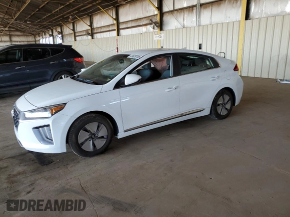 2022 Hyundai Ioniq SE with VIN KMHC75LC0NU266254, listed as a Copart auction lot 49628795 with 49,255 mi miles and Salvage Title. Bid and sale history available at DreamBid. Image 1.