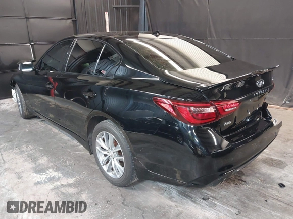 2021 Infiniti Q50 Pure z VIN JN1EV7AR1MM752286, wystawiony jako IAAI lot #40897683 z przebiegiem 44 707 mil mil oraz . Historia ofert i sprzedaży dostępna na DreamBid. Obrazek 3.