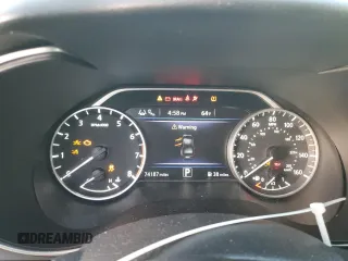 2020 Nissan Maxima SV with VIN 1N4AA6CVXLC369307, listed as a Copart auction lot 41891455 with 74,187 mi miles and Salvage Title. Bid and sale history available at carsss.com. Image 9.