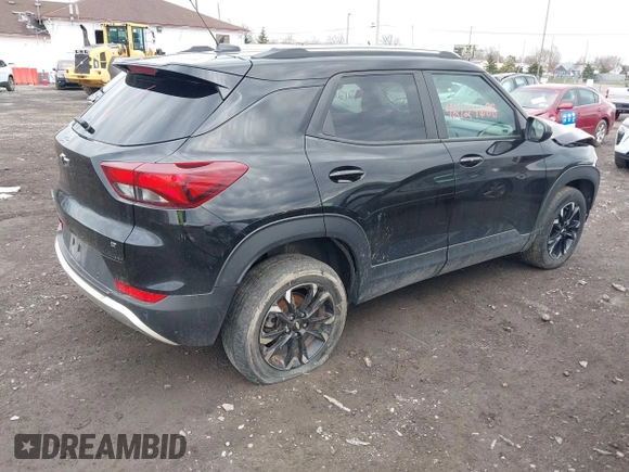 2022 Chevrolet TrailBlazer LT with VIN KL79MRSL0NB082375, listed as a IAAI auction lot 42124688 with 85,253 mi miles and . Bid and sale history available at DreamBid. Image 4.