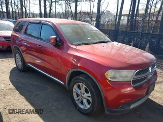 2011 Dodge Durango Express with VIN 1D4RE2GG5BC684829, listed as a IAAI auction lot 41780530 with 283,051 mi miles. Bid and sale history available at carsss.com. Image 1.
