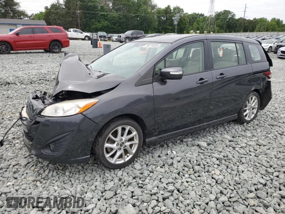 2013 Mazda 5 Touring z VIN JM1CW2CL4D0154181, wystawiony jako Copart lot #58274555 z przebiegiem 194 059 mil mil oraz Szkoda całkowita • Salvage title. Historia ofert i sprzedaży dostępna na DreamBid. Obrazek 1.
