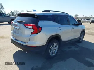 2022 GMC Terrain SLE with VIN 3GKALMEV6NL230003, listed as a IAAI auction lot 42131269 with 60,134 mi miles. Bid and sale history available at carsss.com. Image 4.