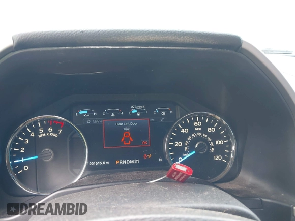 2017 Ford F-150 XL with VIN 1FTEW1EF8HFA19721, listed as a IAAI auction lot 42670951 with 201,515 mi miles and . Bid and sale history available at DreamBid. Image 7.
