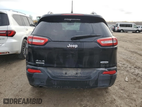 2017 Jeep Cherokee Latitude z VIN 1C4PJMCB9HW637493, wystawiony jako Copart lot #47824655 z przebiegiem 100 395 mil mil oraz Szkoda całkowita • Salvage title. Historia ofert i sprzedaży dostępna na DreamBid. Obrazek 6.