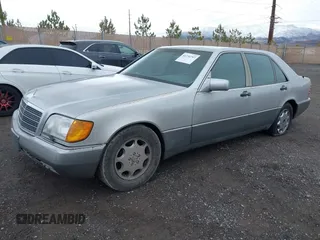 1994 Mercedes-Benz S with VIN WDBGA43E0RA162923, listed as a IAAI auction lot 42012249 with 107,498 mi miles and . Bid and sale history available at DreamBid. Image 2.