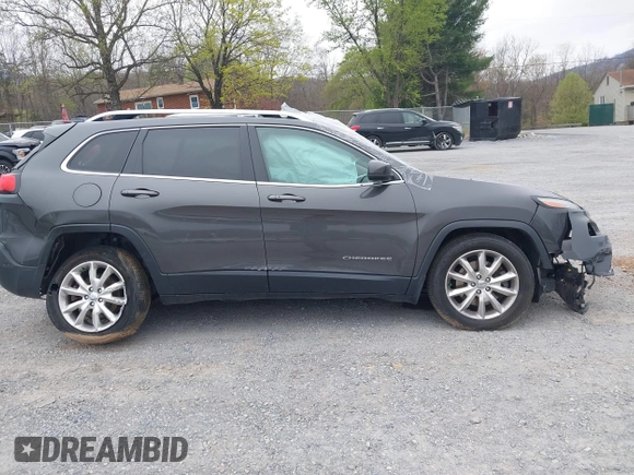 2014 Jeep Cherokee Limited with VIN 1C4PJMDS0EW193012, listed as a IAAI auction lot 41919404 with 90,734 mi miles. Bid and sale history available at carsss.com. Image 12.