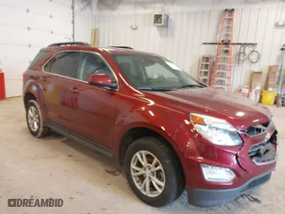 2016 Chevrolet Equinox LT with VIN 2GNALCEK8G1177005, listed as a IAAI auction lot 41732991 with 92,675 mi miles. Bid and sale history available at carsss.com. Image 1.