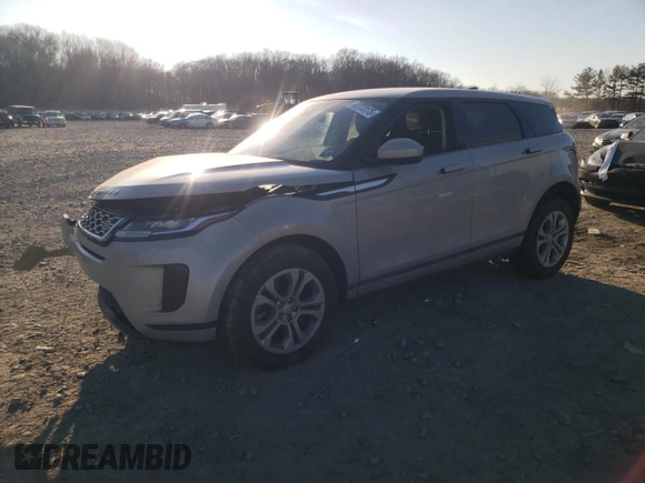 2020 Land Rover Range Rover Evoque S with VIN SALZJ2FX4LH061709, listed as a Copart auction lot 47773175 with 38,703 mi miles and Salvage Title. Bid and sale history available at DreamBid. Image 1.