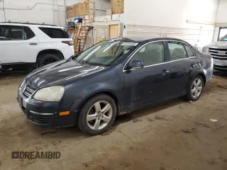 2008 Volkswagen Jetta SE with VIN 3VWRM71K78M048766, listed as a Copart auction lot 60588995 with 180,857 mi miles and Salvage title. Bid and sale history available at DreamBid. Image 1.