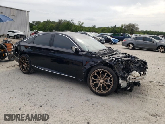 2018 Honda Accord EX-L with VIN 1HGCV2F59JA039986, listed as a Copart auction lot 53846855 with 71,858 mi miles and Non repairable. Bid and sale history available at DreamBid. Image 4.