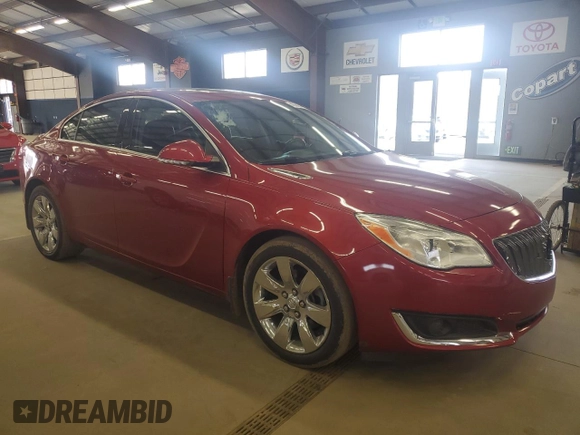 2015 Buick Regal with VIN 2G4GK5EX6F9128698, listed as a Copart auction lot 48689475 with 125,631 mi miles and Clean title. Bid and sale history available at DreamBid. Image 4.