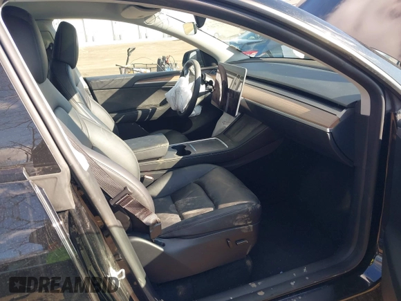 2024 Tesla Model Y with VIN 7SAYGDED5RF093018, listed as a IAAI auction lot 41747467 with 60,469 mi miles and . Bid and sale history available at DreamBid. Image 5.