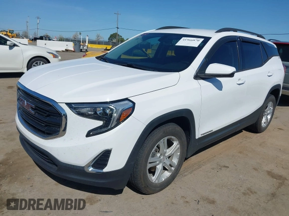 2019 GMC Terrain SLE with VIN 3GKALMEV6KL362402, listed as a IAAI auction lot 41966870 with 76,899 mi miles and . Bid and sale history available at DreamBid. Image 17.