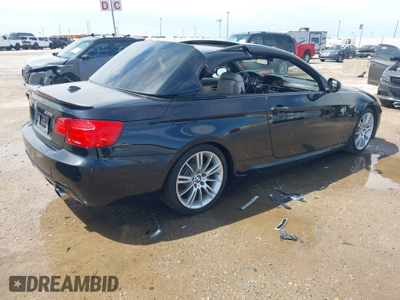 2013 BMW 3 Series 335i with VIN WBADX7C52DJ589384, listed as a IAAI auction lot 42453370 with 58,821 mi miles and . Bid and sale history available at DreamBid. Image 4.
