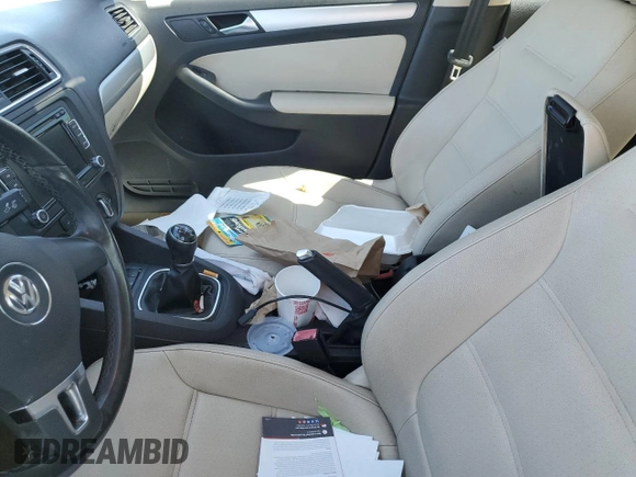 2012 Volkswagen Jetta Sedan TDI with VIN 3VW3L7AJ2CM398010, listed as a Copart auction lot 47034055 with 0 mi miles and Salvage Title. Bid and sale history available at carsss.com. Image 7.