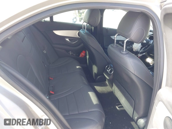 2019 Mercedes-Benz C 300 with VIN 55SWF8EB4KU316280, listed as a IAAI auction lot 41614204 with 36,804 mi miles and . Bid and sale history available at carsss.com. Image 8.