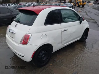 2015 FIAT 500 Pop with VIN 3C3CFFAR3FT612592, listed as a IAAI auction lot 41573901 with 79,159 mi miles and . Bid and sale history available at DreamBid. Image 4.