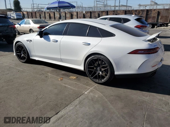 2021 Mercedes-Benz AMG GT 43 с VIN W1K7X5KB8MA039589, выставлен на аукционе Copart как лот 84281724 с пробегом 67 420 миль миль и Списание • Salvage title. История ставок и продаж доступна на DreamBid. Изображение 2.