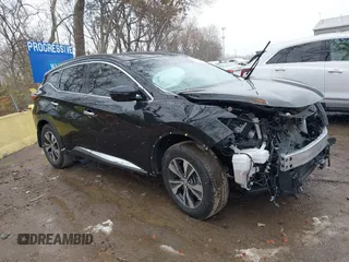 2021 Nissan Murano SV z VIN 5N1AZ2BJ5MC127256, wystawiony jako IAAI lot #40914229 z przebiegiem 37 746 mil mil oraz . Historia ofert i sprzedaży dostępna na DreamBid. Obrazek 1.