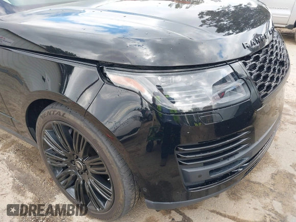 2019 Land Rover Range Rover HSE with VIN SALGS2SV8KA547178, listed as a IAAI auction lot 41544820 with 50,257 mi miles and . Bid and sale history available at DreamBid. Image 17.