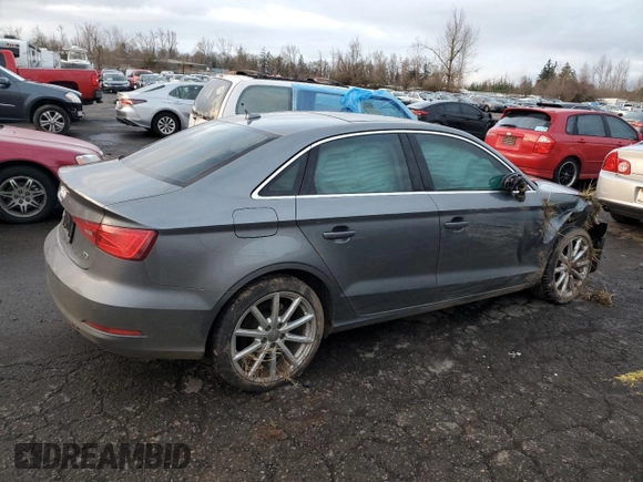 2015 Audi A3 2.0 TDI Premium Plus with VIN WAUCJGFF0F1078213, listed as a Copart auction lot 85661194 with 122,034 mi miles and Salvage Title. Bid and sale history available at carsss.com. Image 3.