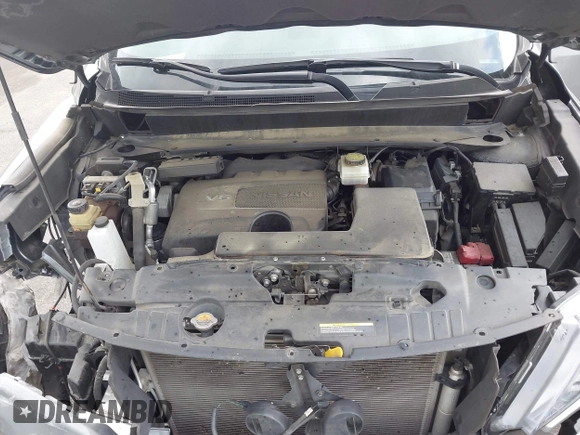 2020 Nissan Pathfinder S with VIN 5N1DR2AN0LC615921, listed as a IAAI auction lot 41932744 with 124,890 mi miles. Bid and sale history available at carsss.com. Image 10.