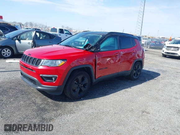 2020 Jeep Compass Altitude с VIN 3C4NJCBB4LT141082, выставлен на аукционе IAAI как лот 41553489 с пробегом 73 721 миль миль и . История ставок и продаж доступна на DreamBid. Изображение 2.