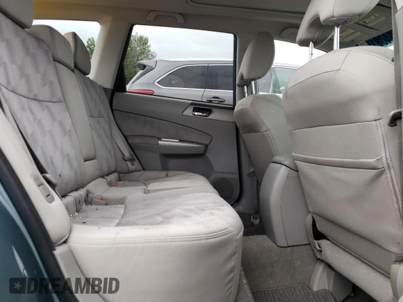 2010 Subaru Forester X Premium with VIN JF2SH6CCXAH736488, listed as a Copart auction lot 61040815 with 61,823 mi miles and Salvage title. Bid and sale history available at DreamBid. Image 10.