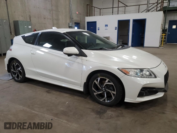2016 Honda CR-Z EX with VIN JHMZF1C65GS001542, listed as a Copart auction lot 60165925 with 107,879 mi miles and Salvage title. Bid and sale history available at DreamBid. Image 4.