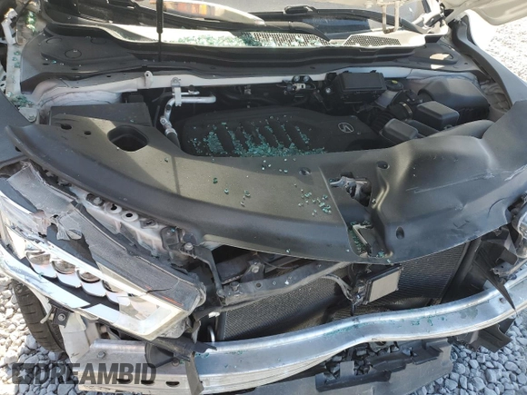 2017 Acura MDX Advance z VIN 5FRYD4H95HB020113, wystawiony jako Copart lot #75801514 z przebiegiem 106 785 mil mil oraz Szkoda całkowita • Salvage title. Historia ofert i sprzedaży dostępna na DreamBid. Obrazek 14.