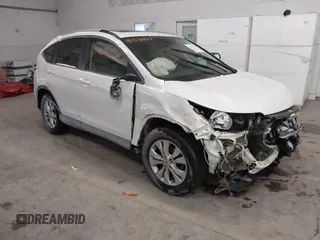 2013 Honda CR-V EX-L with VIN 5J6RM4H72DL082848, listed as a IAAI auction lot 41570739 with 1 mi miles. Bid and sale history available at carsss.com. Image 1.