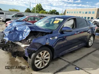 2017 Kia Optima LX with VIN 5XXGT4L35HG130367, listed as a Copart auction lot 72572114 with Not Provided miles and Clean Title. Bid and sale history available at carsss.com. Image 1.