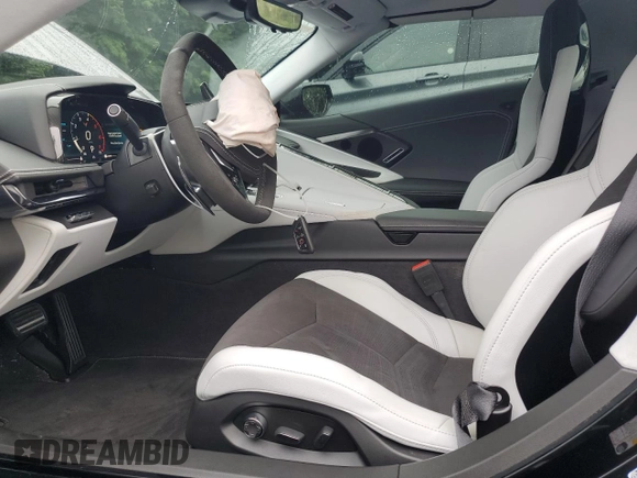 2025 Chevrolet Corvette 3LT with VIN 1G1YC3D48S5103111, listed as a Copart auction lot 63459825 with 1,499 mi miles and Salvage title. Bid and sale history available at DreamBid. Image 7.