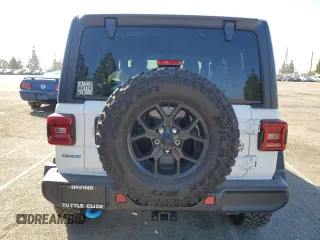 2024 Jeep Wrangler Willys z VIN 1C4RJXN60RW278675, wystawiony jako Copart lot #46338215 z przebiegiem 8 795 mil mil oraz Szkoda całkowita • Salvage title. Historia ofert i sprzedaży dostępna na DreamBid. Obrazek 6.