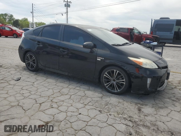 2013 Toyota Prius One with VIN JTDKN3DU5D5677675, listed as a Copart auction lot 53885695 with 0 mi miles and Clean Title. Bid and sale history available at carsss.com. Image 4.