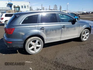 2015 Audi Q7 Vorsprung Edition with VIN WA1WGCFE2FD023916, listed as a Copart auction lot 49116485 with 77,112 mi miles and Salvage title. Bid and sale history available at DreamBid. Image 3.