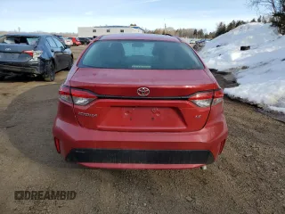 2021 Toyota Corolla L with VIN 5YFBPMBE0MP150531, listed as a Copart auction lot 47040085 with 185,869 mi miles and Non Repairable. Bid and sale history available at carsss.com. Image 6.