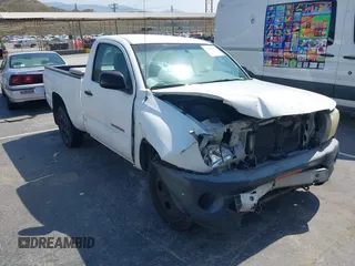 2005 Toyota Tacoma with VIN 5TENX22N95Z080282, listed as a IAAI auction lot 42444715 with 293,353 mi miles and . Bid and sale history available at DreamBid. Image 1.