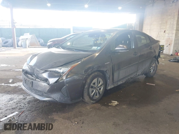 2018 Toyota Prius Two with VIN JTDKARFU3J3054803, listed as a IAAI auction lot 41442350 with 61,989 mi miles. Bid and sale history available at carsss.com. Image 17.