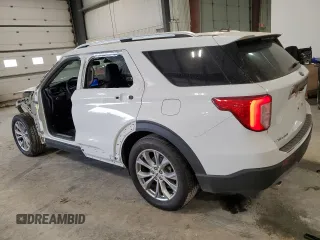 2021 Ford Explorer Limited with VIN 1FMSK7FH7MGB33906, listed as a Copart auction lot 48207965 with 43,798 mi miles and Salvage Title. Bid and sale history available at carsss.com. Image 2.